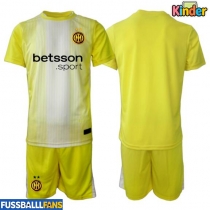 Inter Milan Torwart Auswärts Trikotsatz Kinder 2025-26 Kurzarm (+ Kurze Hosen)